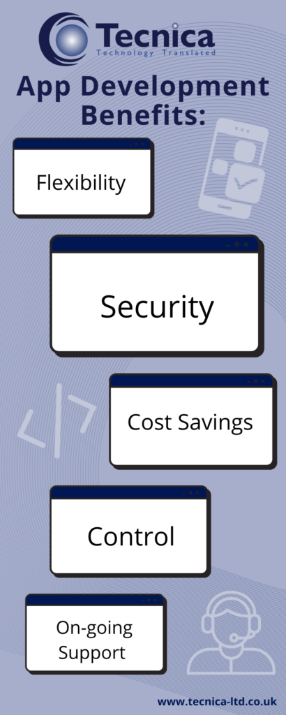 Tecnica Benefits of App Development - Tecnica Dunfermline, Fife, Glasgow, Aberdeen, Edinburgh and throughout Scotland 